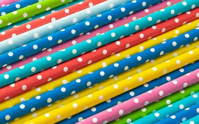 What type of paper is used for paper straws?